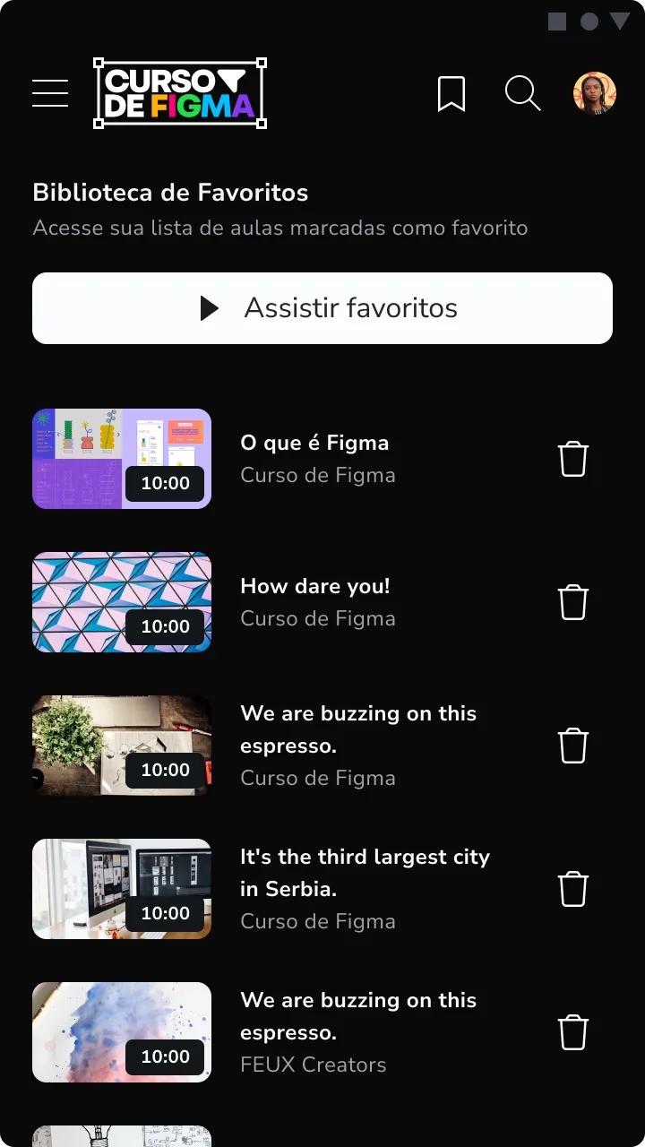App screenshot